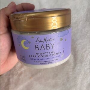 Shea Moisture Baby Nighttime Deep Conditioner - Purple & Gold